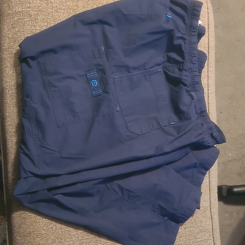 Navy Blue Cargo Pants Spread Good Cheer Sz 2xl